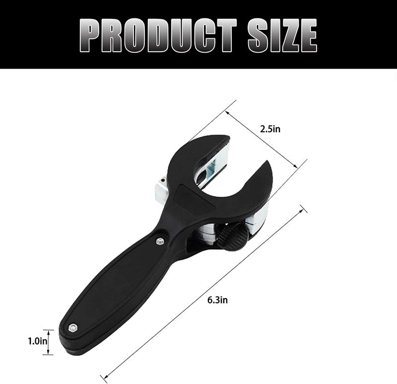 Rmannke Ratcheting Tubing Cutter, 2 in 1 Close Quarters Tube Compact Cutter, for Copper, PVC and Metal Pipes(1/4" to 7/8") - Image 2
